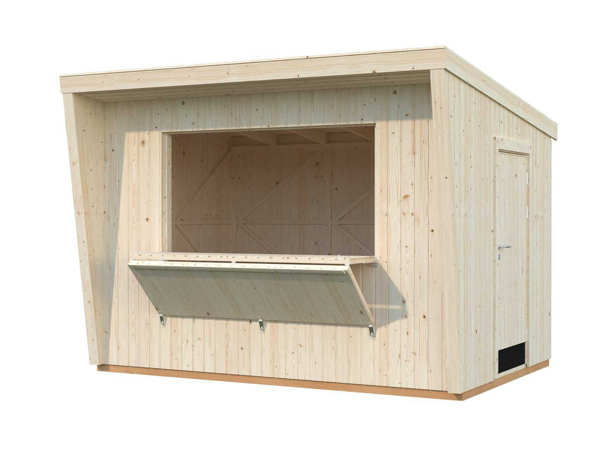 Kira (3.6x2.3m | 7.7m2) Timber Garden Bar - Palmako UK