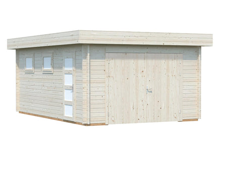 Rasmus (3.6x5.5m | 19.0m2 | 44mm) with Wooden Gate