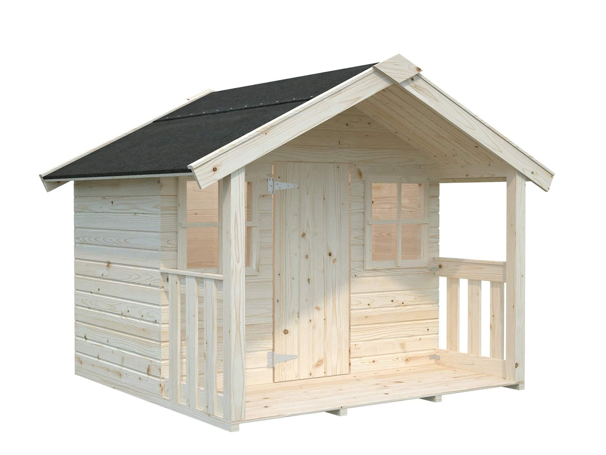 Felix (1.8x1.1m | 1.9m2 | 16mm) Playhouse - Palmako UK