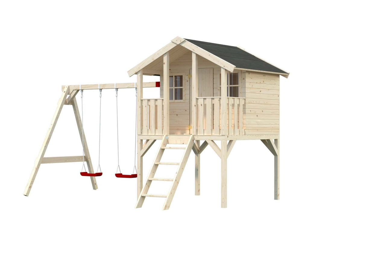 Toby (4.2x2.8m | 2.1m2 | 16mm) Set Playhouse - Palmako UK