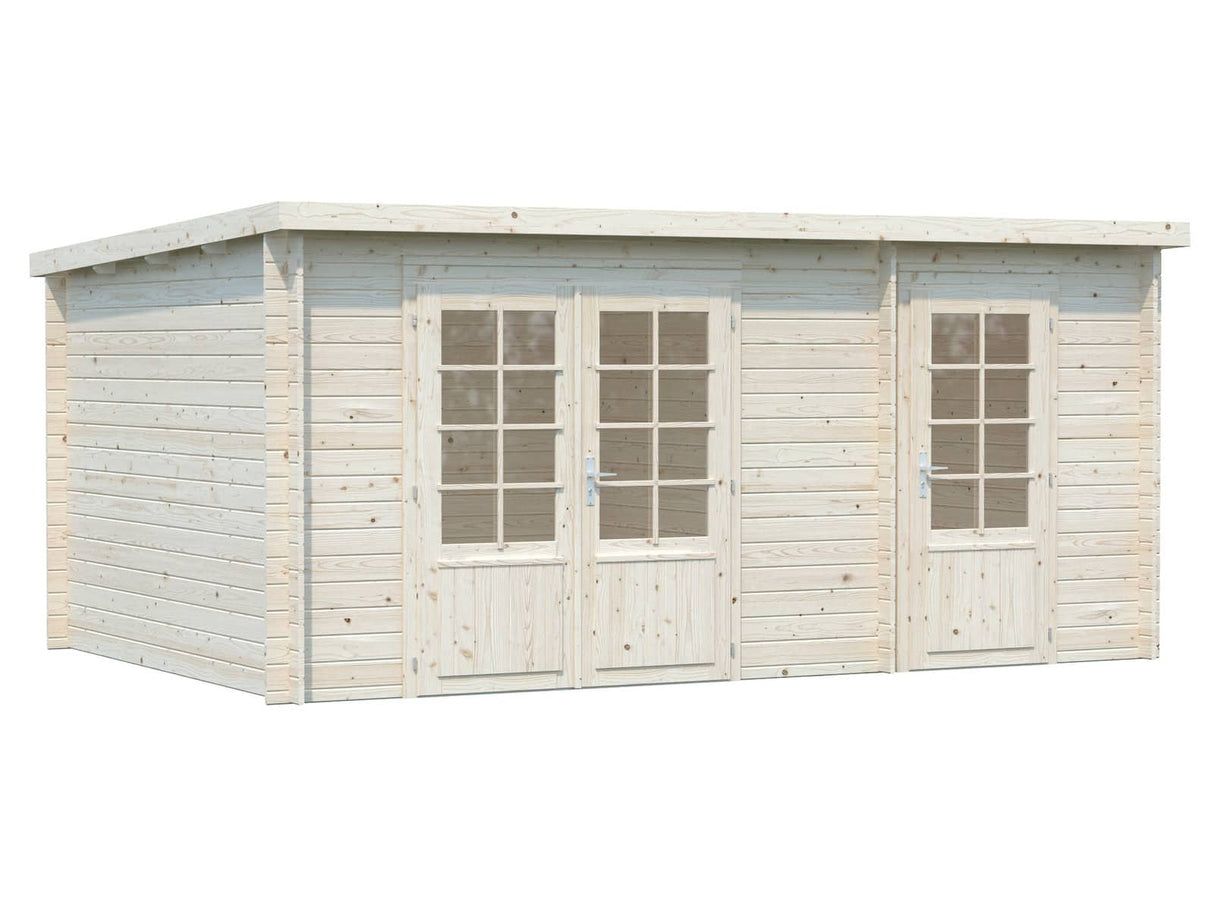 Ella (4.7x3.2m | 13.1m2 | 28mm) Two Room  Summer House - Palmako UK