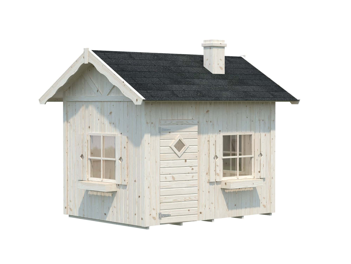 Grete (2.3x1.8m | 3.7m2 | 16mm) Playhouse - Palmako UK