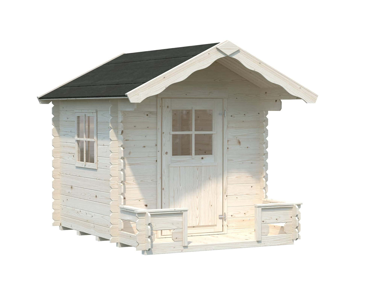 Sam (1.8x1.8m | 2.4m2 | 19mm) Playhouse - Palmako UK