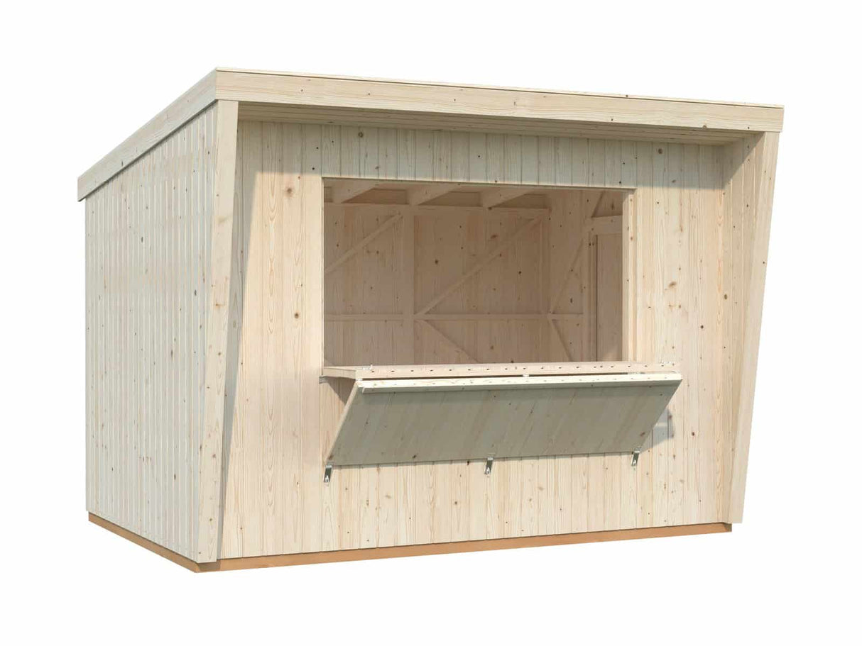 Kira (3.6x2.3m | 7.7m2) Timber Garden Bar - Palmako UK