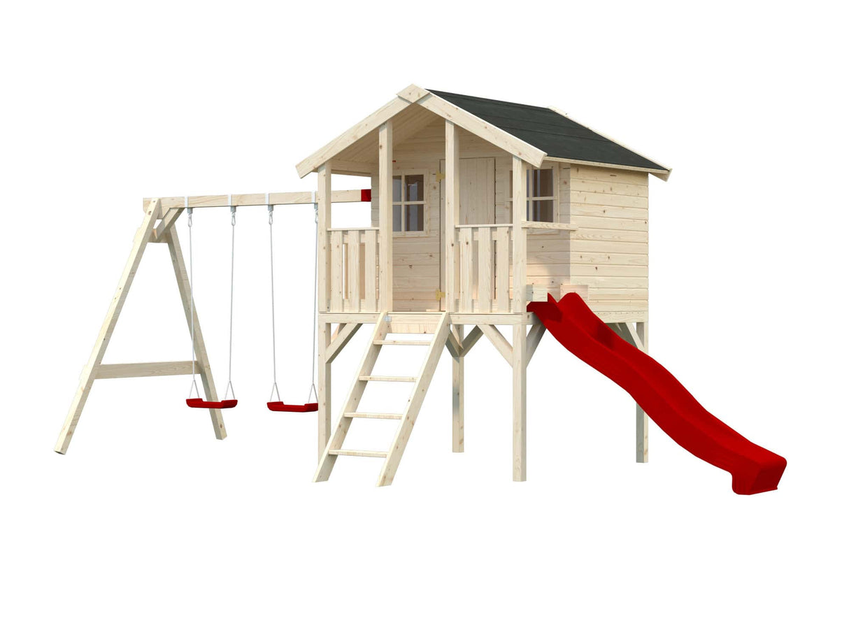 Toby (4.2x2.8m | 2.1m2 | 16mm) Set Playhouse - Palmako UK