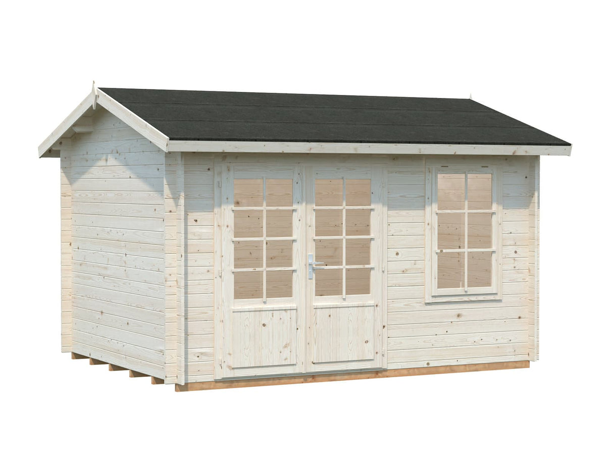 Iris S (3.8x3m | 9.6m2 | 28mm) Compact Under 2.5m Garden Summer House - Palmako UK
