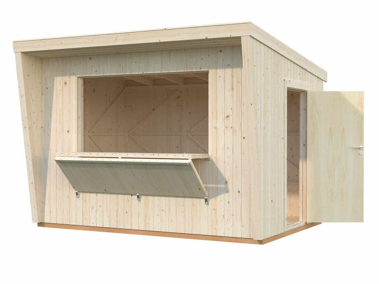 Kira (3.6x2.3m | 7.7m2) Timber Garden Bar - Palmako UK