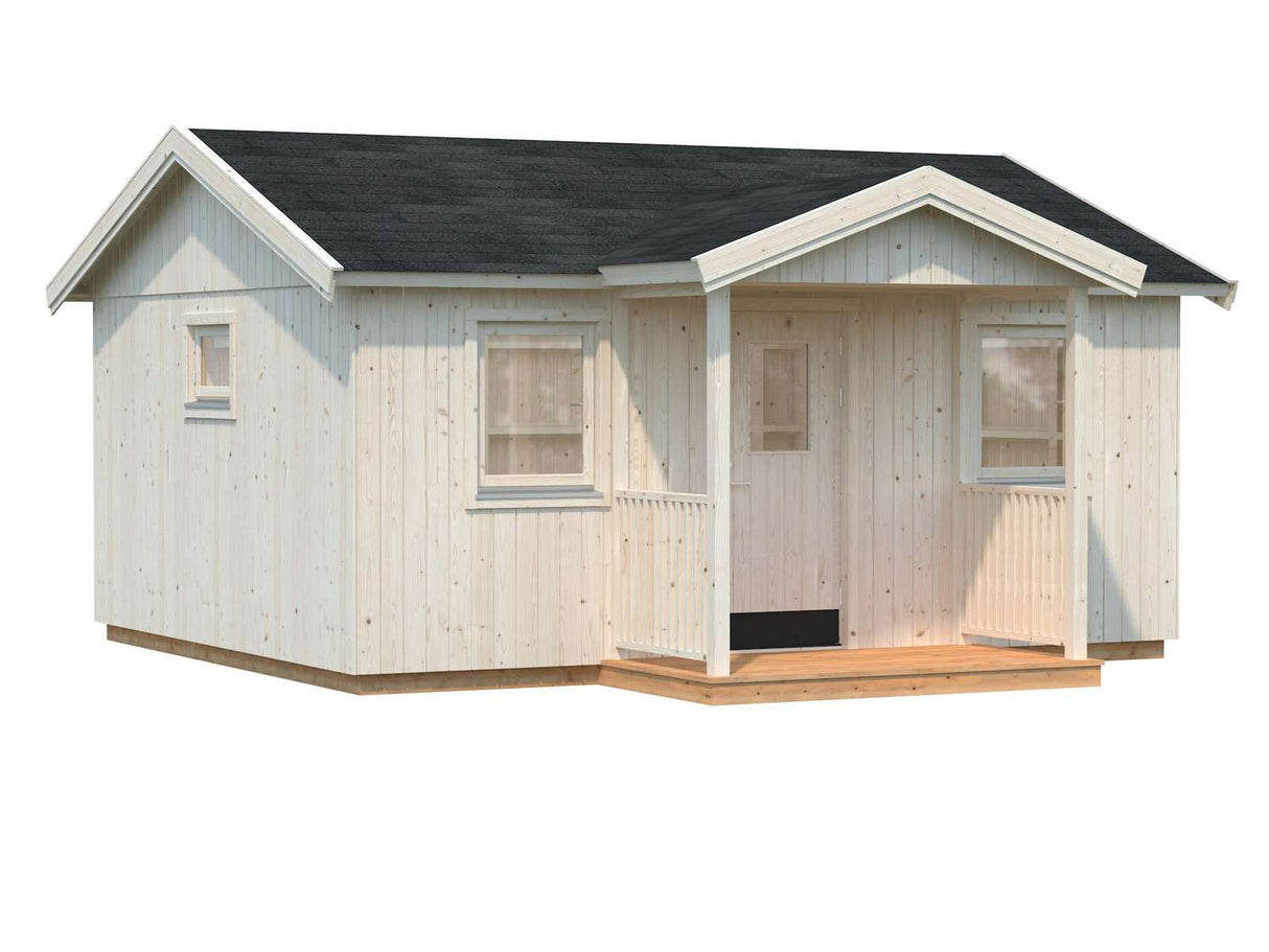 Pernilla (4.5x5.5m | 21.5m2) Spacious Modern Garden Office - Palmako UK