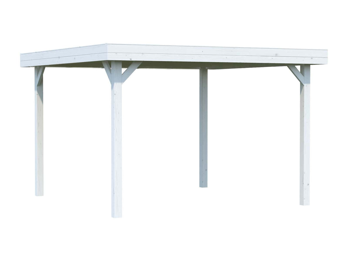 Lucy (3.5x3.5m | 12.2m2) Modern Square Timber Gazebo - Palmako UK