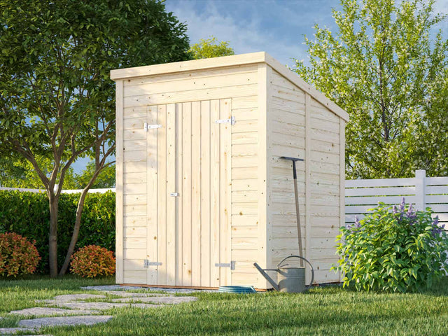 Leif S (1.8x1.7m | 3.0m2) Compact Garden Shed - Palmako UK