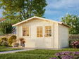 Klara M (3.5x3m | 10.4m2 | 28mm) Compact Garden Log Cabin - Palmako UK