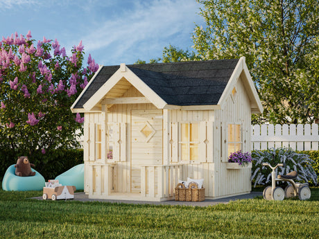 Jennie (2.3x1.6m | 3.6m2 | 16mm) Playhouse - Palmako UK