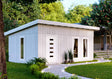 Annika (5.5x4.5m | 21.5m2) Large Pent Roof Panel Garden House - Palmako UK