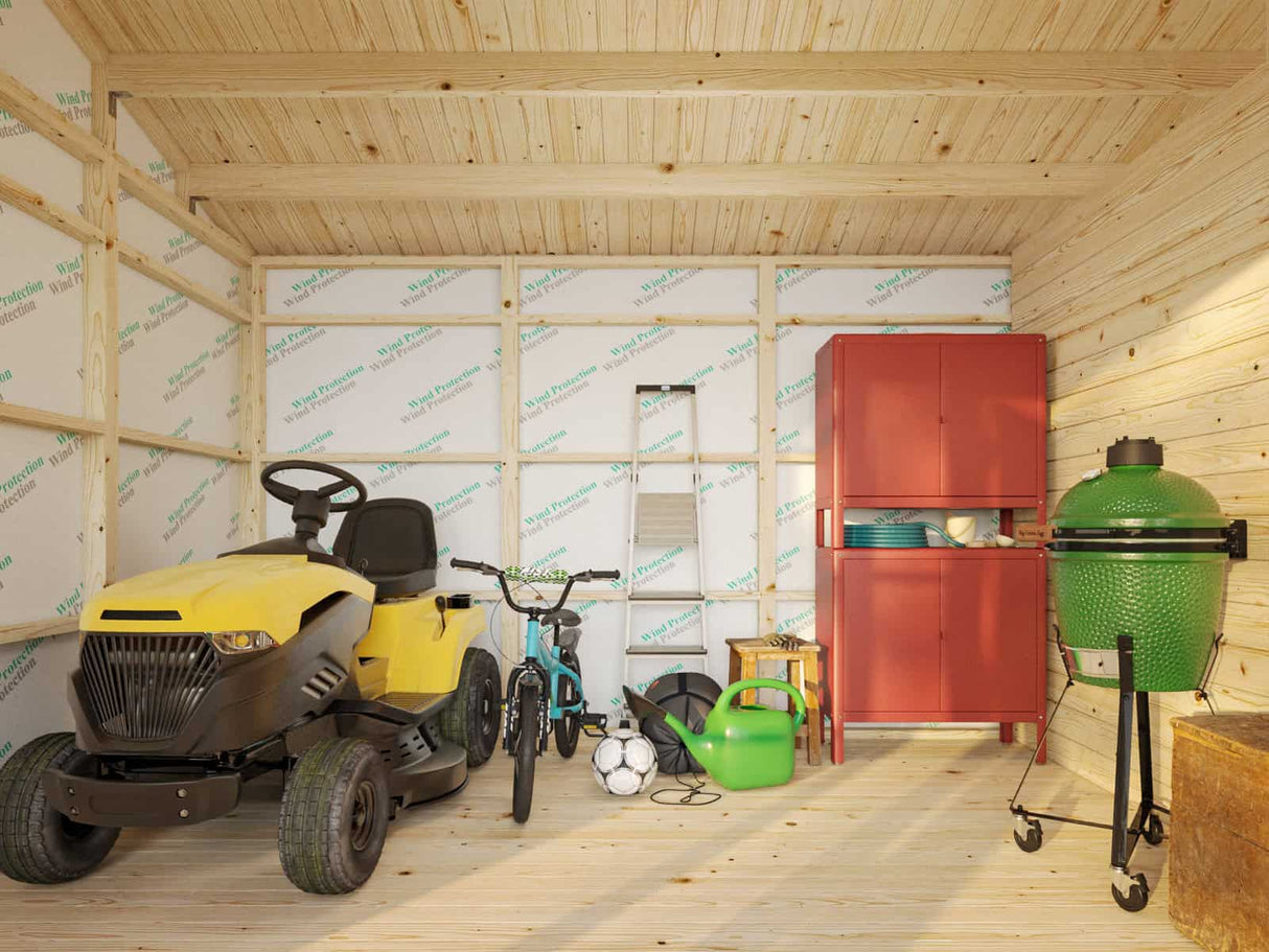Olaf L (5.6x3.3m | 16.9m2) Two Room Timber Workshop - Palmako UK