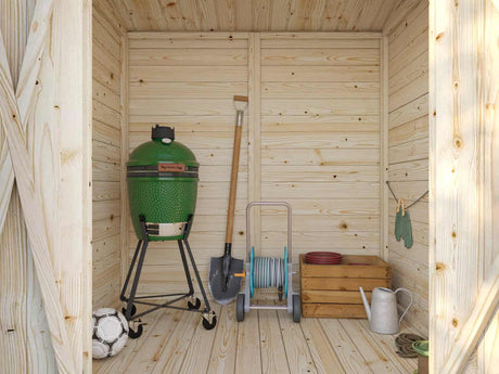 Leif S (1.8x1.7m | 3.0m2) Compact Garden Shed - Palmako UK