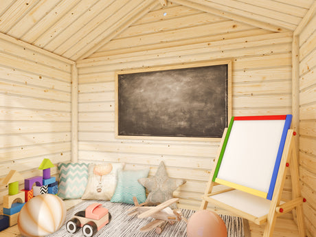 Felix (1.8x1.1m | 1.9m2 | 16mm) Playhouse - Palmako UK