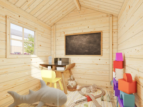 Sam (1.8x1.8m | 2.4m2 | 19mm) Playhouse - Palmako UK