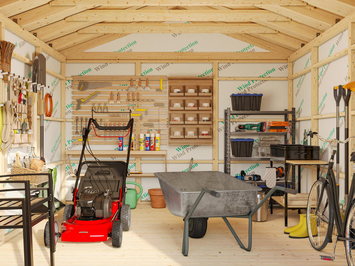 Martin M Storage Shed (3.3x4.5m | 13.6m2) - Palmako UK