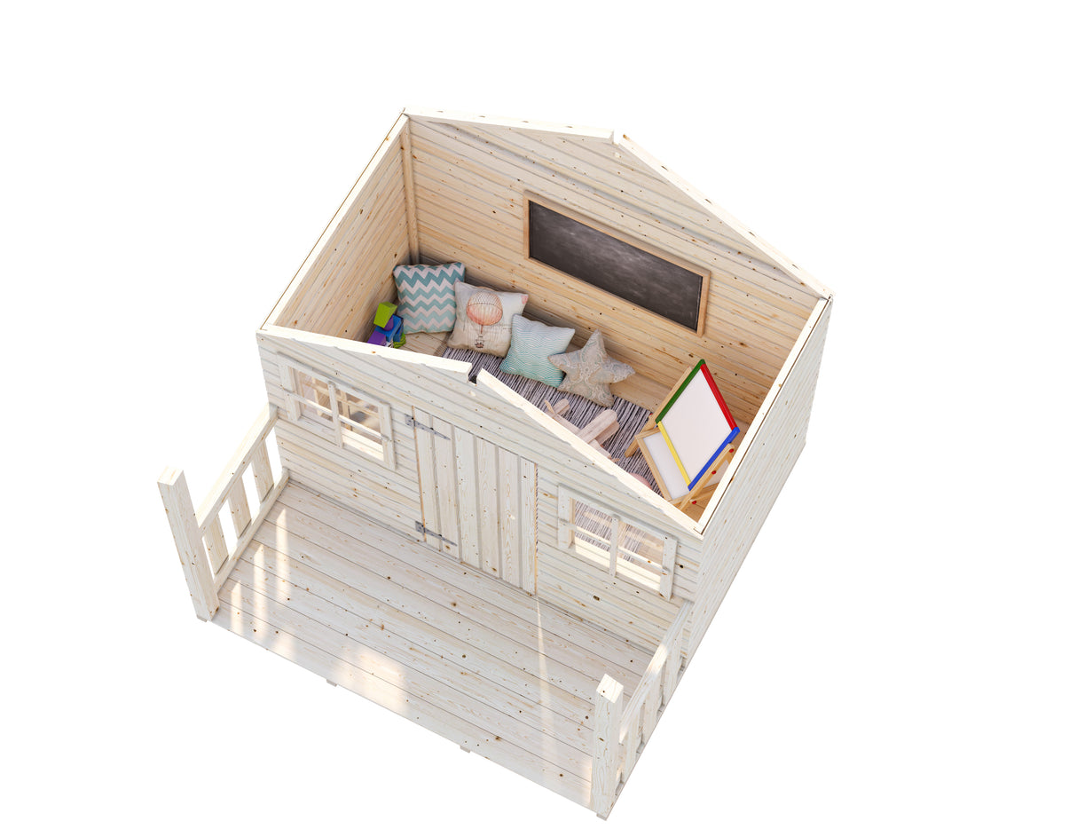 Felix (1.8x1.1m | 1.9m2 | 16mm) Playhouse - Palmako UK