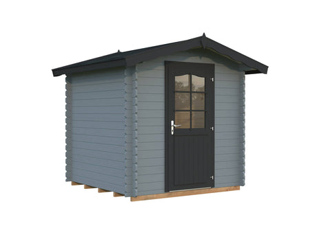 Vivian S (2x2m | 3.8m2 | 28mm) Compact Garden Log Cabin - Palmako UK