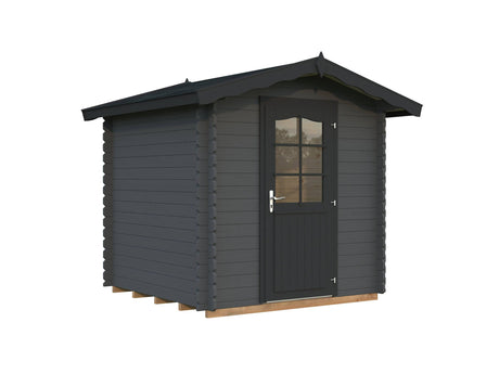 Vivian S (2x2m | 3.8m2 | 28mm) Compact Garden Log Cabin - Palmako UK