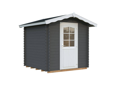 Vivian S (2x2m | 3.8m2 | 28mm) Compact Garden Log Cabin - Palmako UK