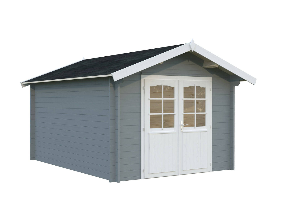 Lotta M (3x4m | 10.0m2 | 34mm) Traditional Garden Log Cabin - Palmako UK