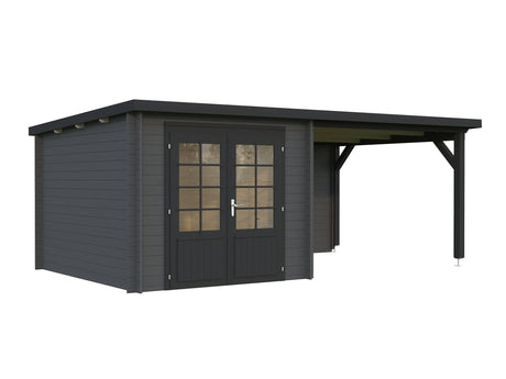 Ella (5.5x3.2m | 6.9+8.2m2 | 28mm) Roof Summer House - Palmako UK