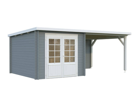 Ella (5.5x3.2m | 6.9+8.2m2 | 28mm) Roof Summer House - Palmako UK