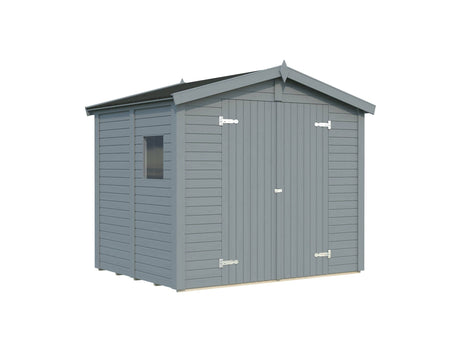 Dan XS (2.4x1.9m | 4.6m2) Compact Timber Garden Shed - Palmako UK