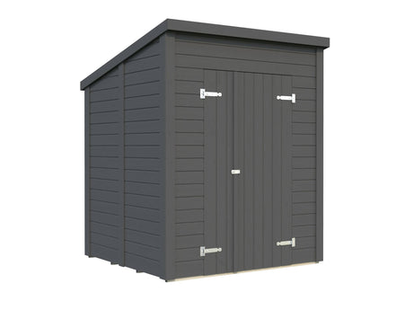 Leif S (1.8x1.7m | 3.0m2) Compact Garden Shed - Palmako UK