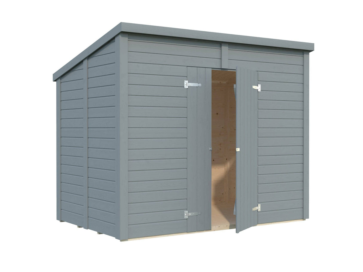 Leif M (2.7x1.7m | 4.5m2) Practical Garden Shed - Palmako UK