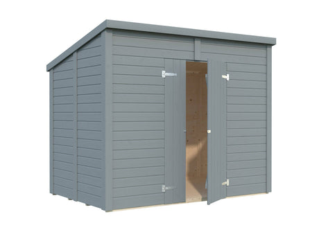 Leif M (2.7x1.7m | 4.5m2) Practical Garden Shed - Palmako UK