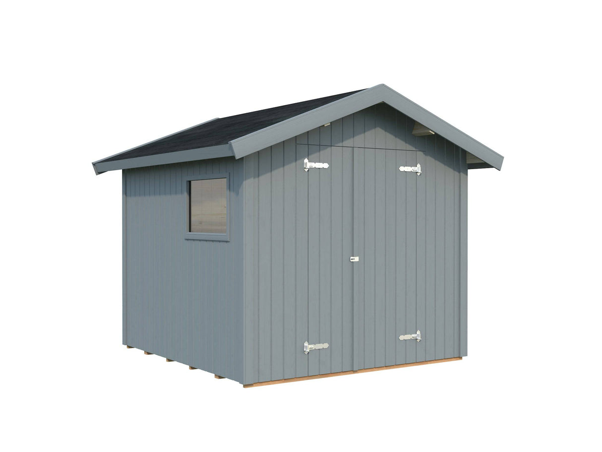 Nils S (2.3x2.4m | 5.4m2) Storage Shed - Palmako UK
