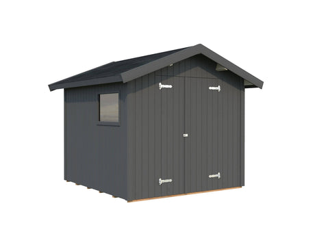 Nils S (2.3x2.4m | 5.4m2) Storage Shed - Palmako UK