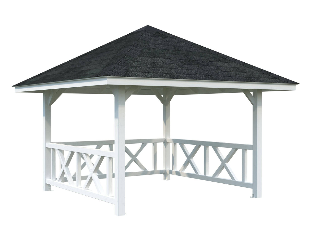 Bianca 101 (3x3m | 8.3m2) Sturdy Garden Gazebo - Palmako UK