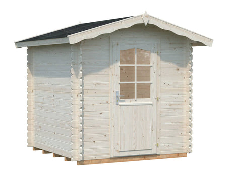Vivian S (2x2m | 3.8m2 | 28mm) Compact Garden Log Cabin - Palmako UK