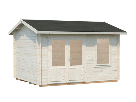 Iris S (3.8x3m | 9.6m2 | 28mm) Compact Under 2.5m Garden Summer House - Palmako UK