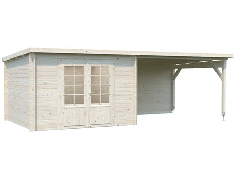 Ella (6.7x3.2m | 8.7+10.0m2 | 28mm) Roof Summer House - Palmako UK