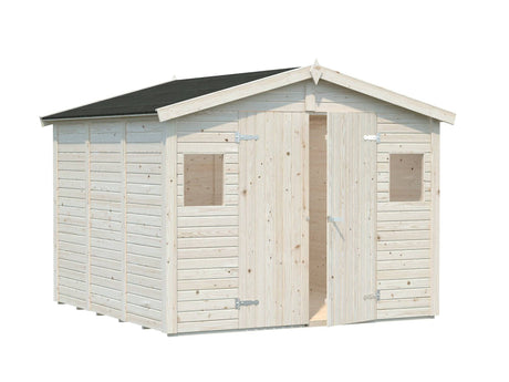 Dan S (2.7x2.8m | 7.5m2) Timber Element Garden Shed - Palmako UK