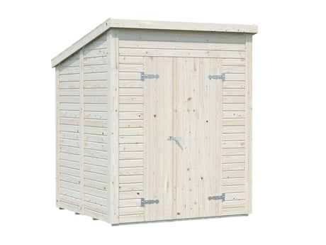 Leif S (1.8x1.7m | 3.0m2) Compact Garden Shed - Palmako UK