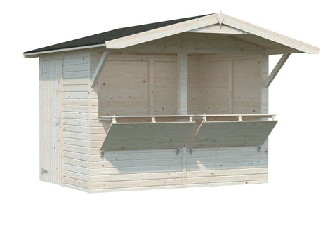 Stella S (2.7x1.9m | 5.0m2) Garden Drinks Bar - Palmako UK