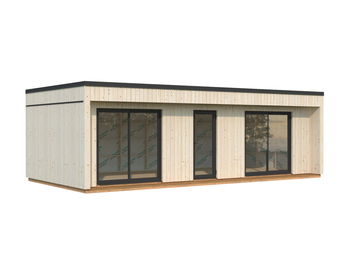 Johanna XL (9,x4,5m|31,8m2|18mm ) Spacious Modern Nordic Tiny House - Insulation-ready