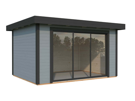 Lydia M (4x3m | 10.8m2 | 28mm) Summer House with Sliding Doors - Palmako UK
