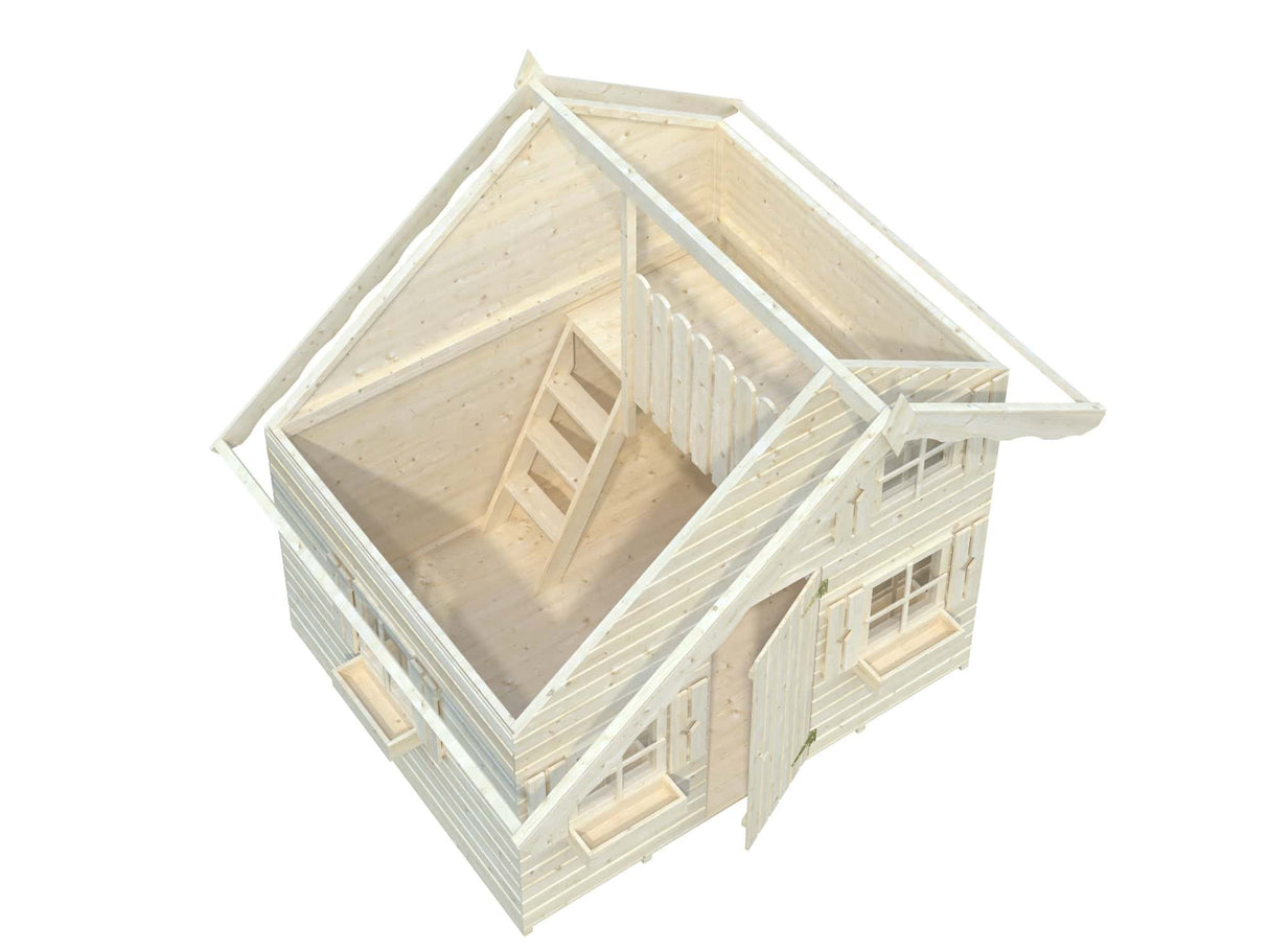 Tom (2.2x1.8m | 3.8m2 | 16mm) Playhouse - Palmako UK
