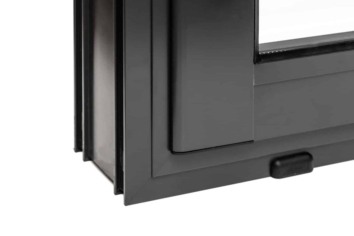 Grace (4x3m | 11.2m2 | 56mm) Year-Round Glue-Laminated Garden Room with Double Glazed Sliding Doors - Palmako UK