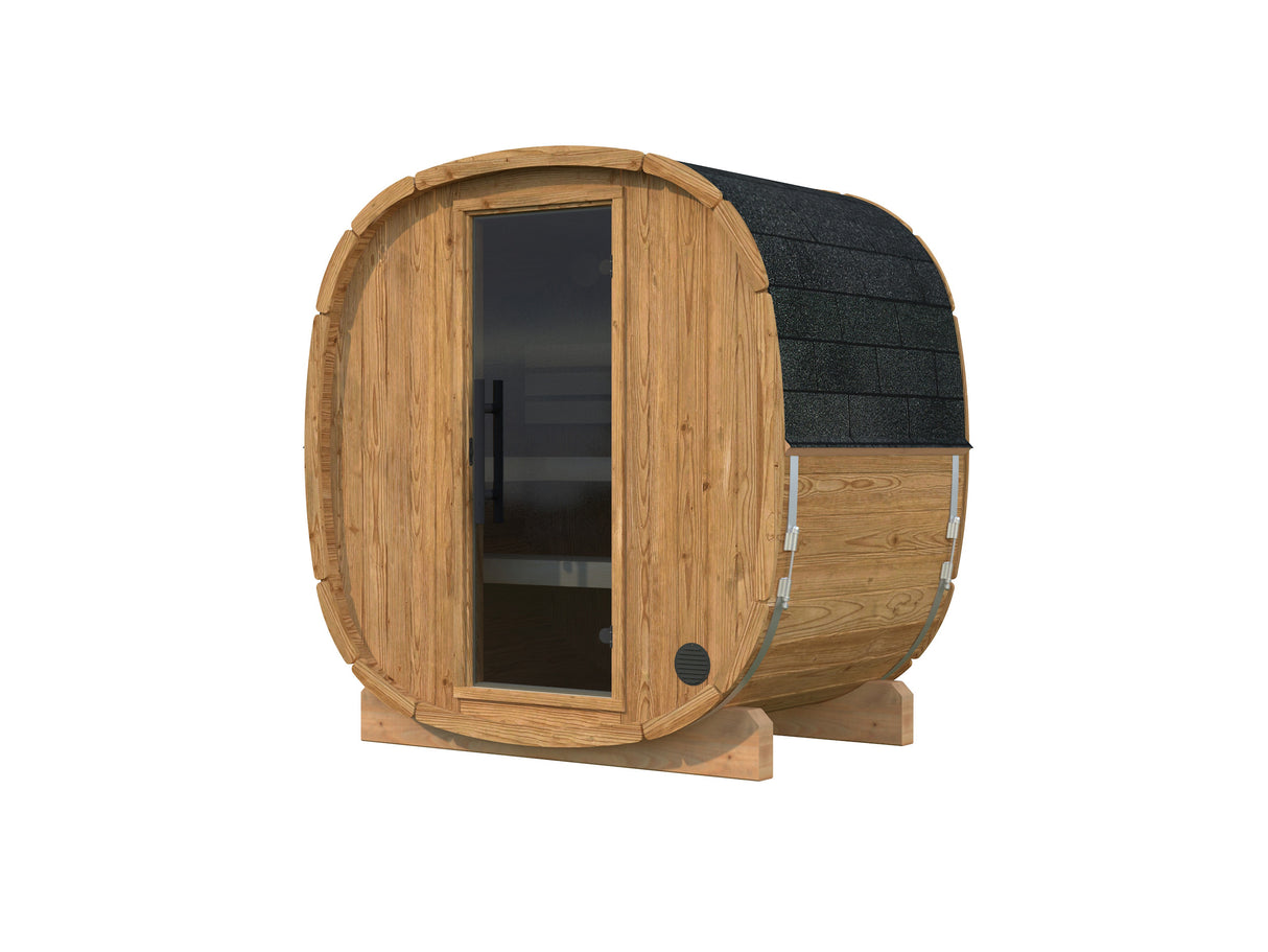ASTRA Thermo S (2x1,3m|1,1m2|42mm) Thermowood Cubic Outdoor Sauna