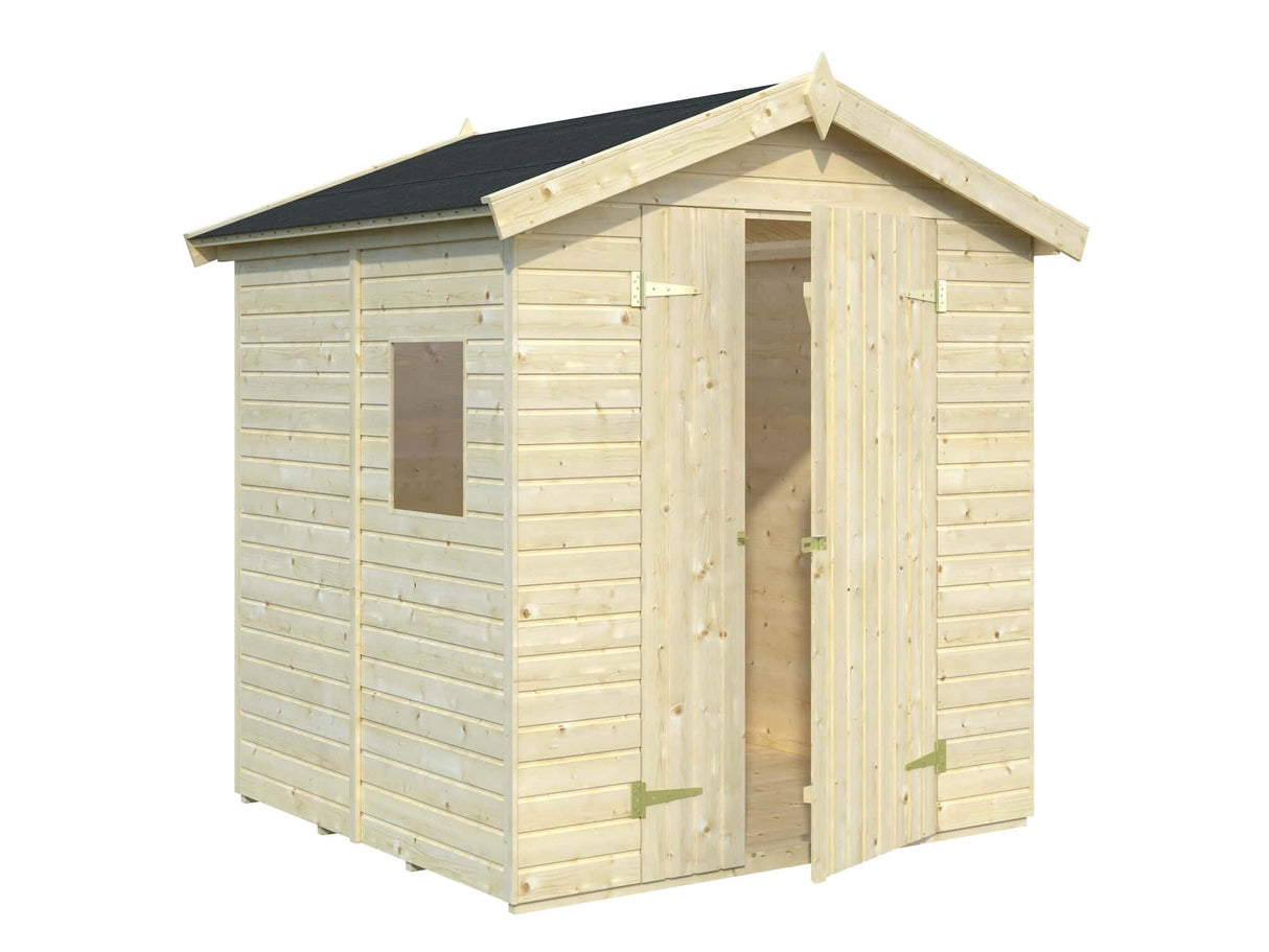 Dani (1,83x1,7m | 3,1m2 | 12mm) Element Shed - Palmako UK