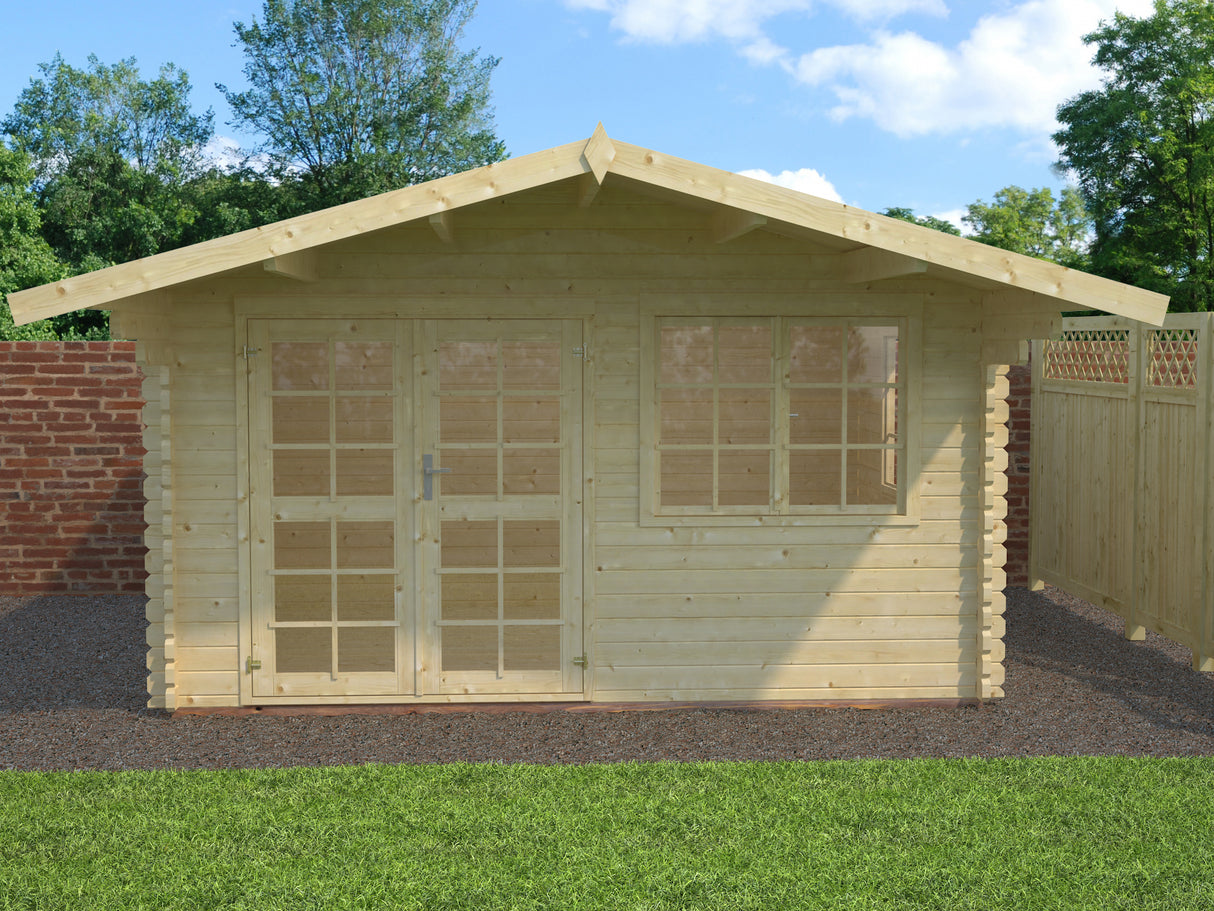 England (4,04x3,04m | 10,3m2 | 40mm) Log Cabin - Palmako UK