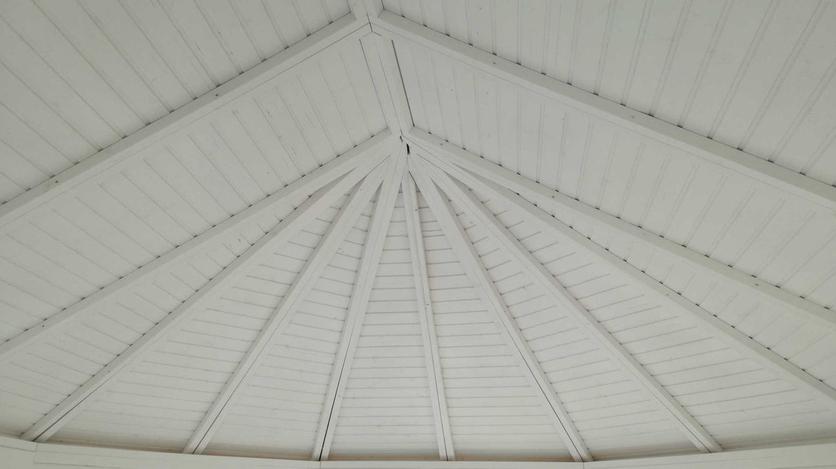 Hanna (5.7x4.2m | 20.3m2 | 44mm) Large Glazed Garden Gazebo - Palmako UK
